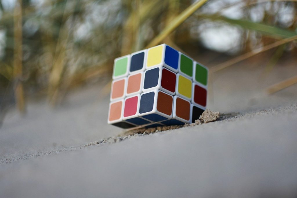 rubik's cube, hobby, puzzle