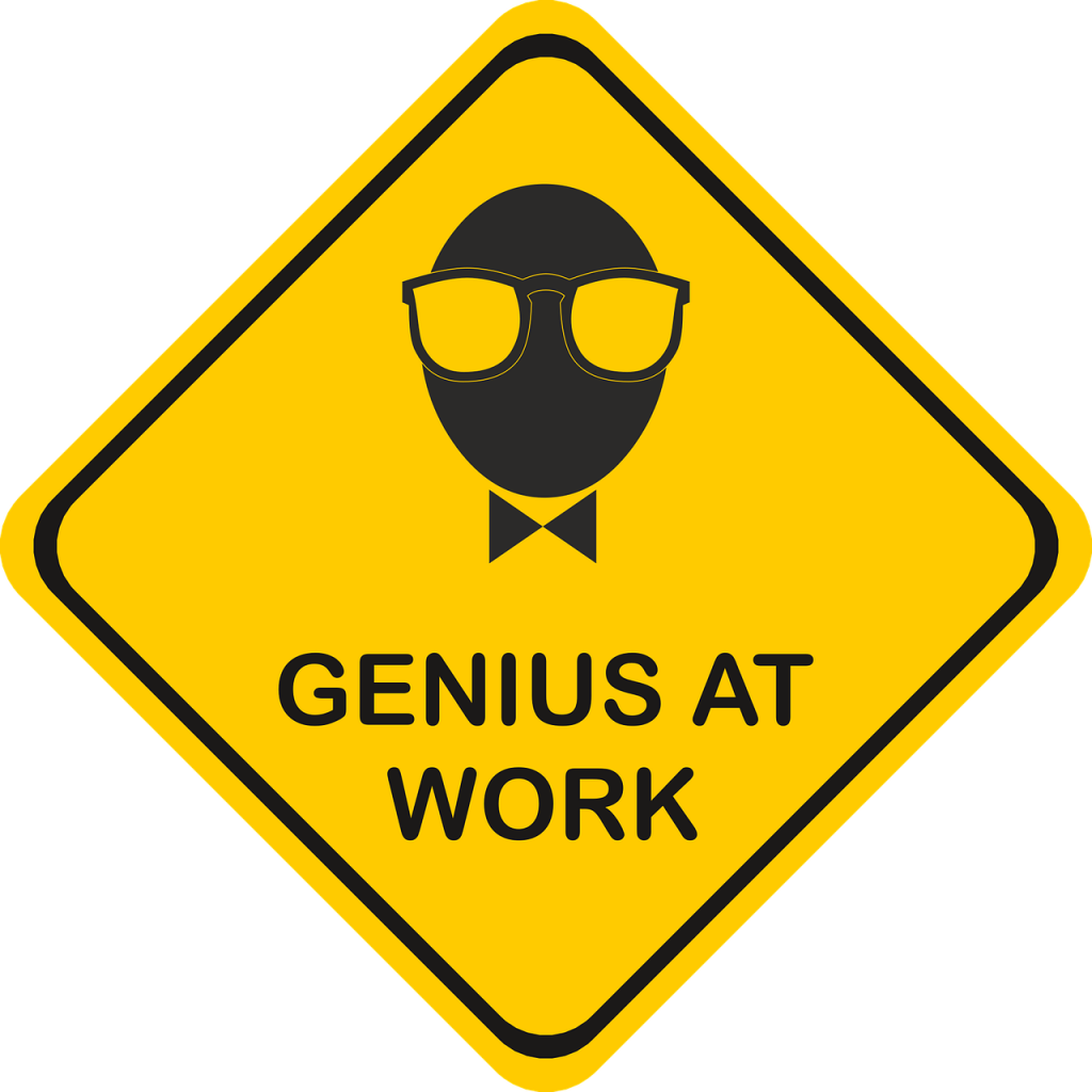 genius, work, smart